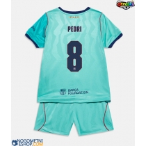 Otroški Nogometni dresi Barcelona Pedri Gonzalez #8 Tretji 2026-27 Kratek Rokav (+ Kratke hlače)